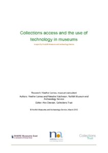 thumbnail of Collections-Access-and-the-use-of-Digital-Technology